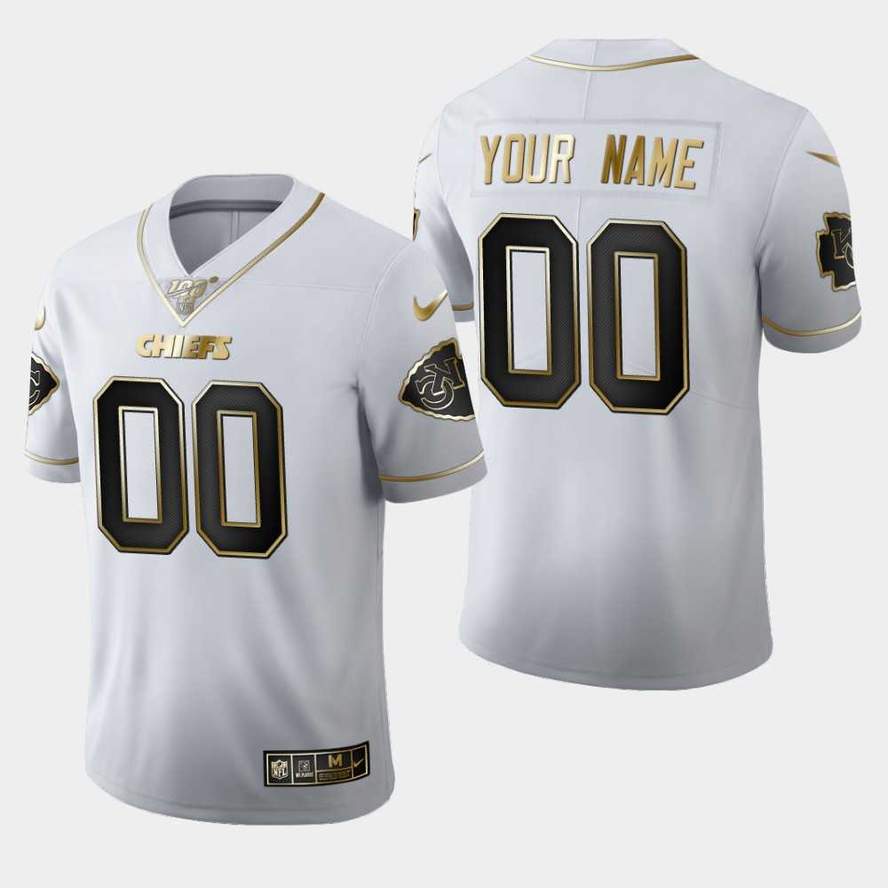 Nike Chiefs Customized White 100th Season Vapor Untouchable Limited Jersey,We sell and wholesale Nike Chiefs Customized White 100th Season Vapor Untouchable Limited Jersey on line form chian!